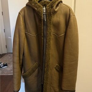 Coach Men’s Reversible Shearling Coat